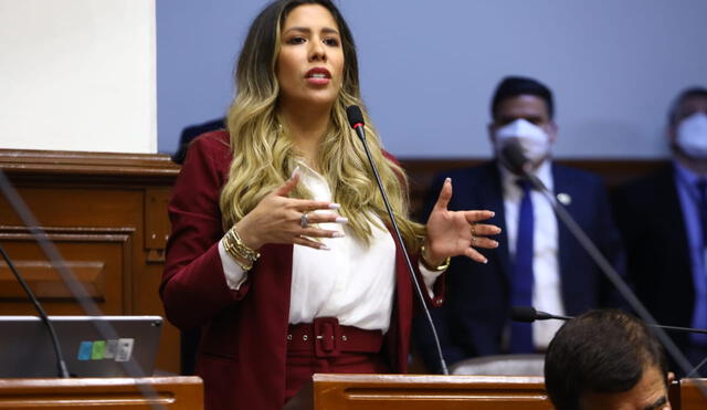 Rosselli Amuruz, congresista de Avanza País. Foto: Andina