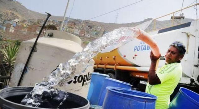 Sedapal anunció el corte de agua en Lima por varios días. Foto: Mauricio Malca/La República