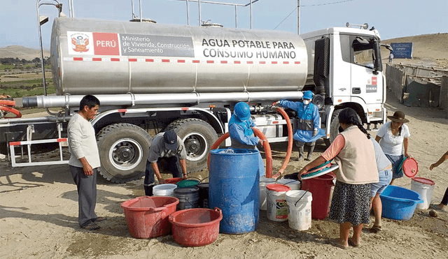 Alerta. Los camiones dispuestos parecen ser insuficientes. Foto: difusión