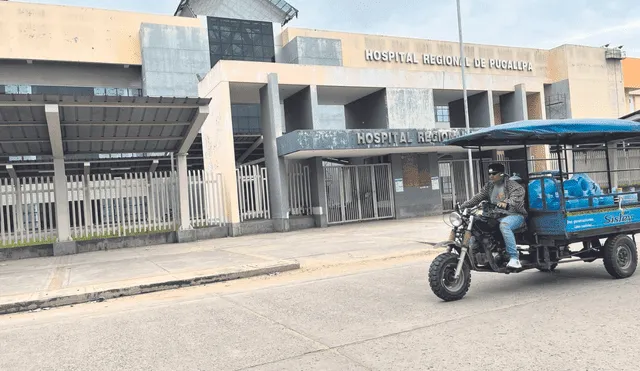 Aislada. La menor continúa internada y separada de su madre en el Hospital Regional de Pucallpa. El MIMP no informa si será trasladada a la capital. Foto: difusión