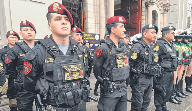 Control. Policías de varias unidades serán desplazados hacia el centro de Lima este sábado. Foto: La República