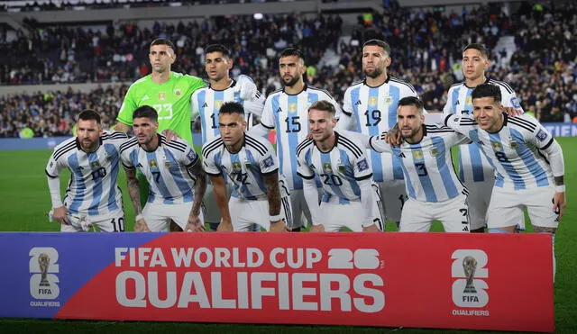 La selección argentina tiene puntaje perfecto en las Eliminatorias 2026. Foto: Selección Argentina