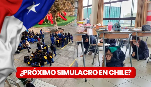 El Senapred busca fortalecer con el próximo simulacro los protocolos de un sector en Chile. Foto: composición LR/Manquecura Ñuñoa/Colegio La Cruz/Vecteezy