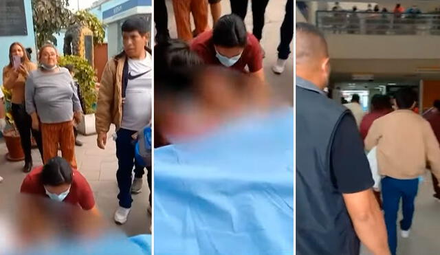 La madre y el menor se encuentran hospitalizados a la espera de resultados médicos. Foto: composición La República/capturas Panamericana - Video: Panamericana