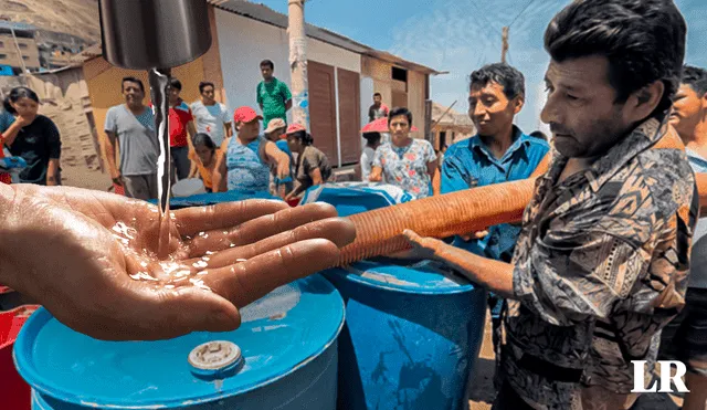 El corte de agua en Lima se realizará por trabajos de empalmes de tuberías. Foto: composición de Álvaro Lozano/La República