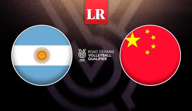 El choque de Argentina vs. China es el penúltimo del cuadro sureño en el Preolímpico de Vóley 2023. Foto: composición de Álvaro Lozano/La República