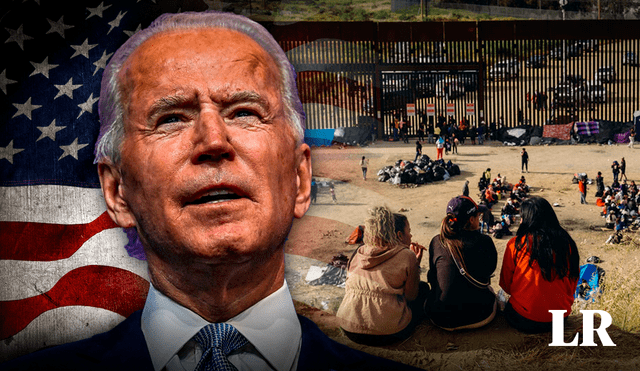 Joe Biden ordena reforzar la frontera con México, en Texas. Foto: composición LR/AFP/EFE