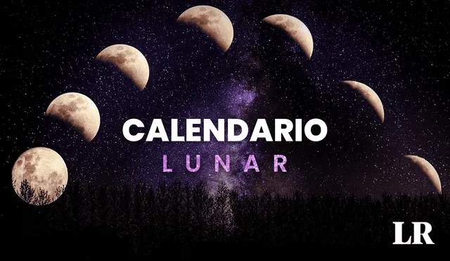 Calendario lunar octubre 2023. Foto: composición LR