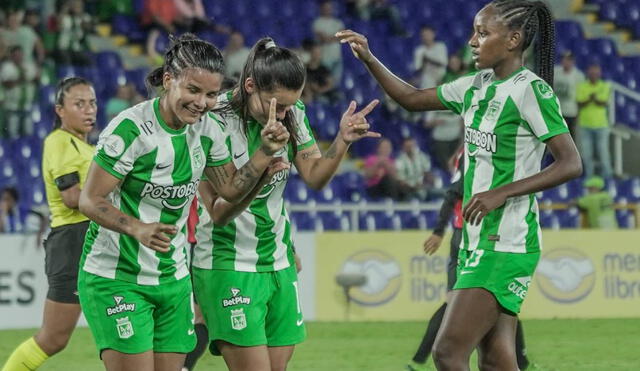 Atlético Nacional y Caracas jugaron por el grupo A de la Conmebol Libertadores Femenina. Foto: Atlético Nacional Femenino