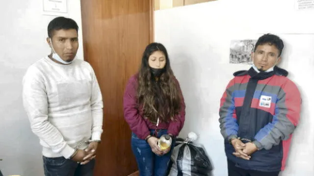 Civiles también están implicados en presunto robo de droga en Puno. Foto. cortesía