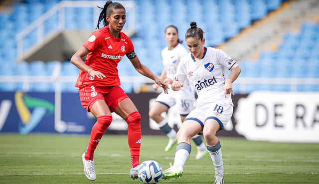 Nacional e Internacional van por sus primeros puntos en el grupo D. Foto: Conmebol Libertadores Femenina