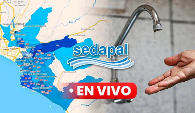 Sedapal difundió un mapa interactivo para conocer las zonas que fueron afectadas por el corte masivo de agua en Lima. Foto: composición de Jazmín Ceras/La República/Andina- Video: María Pia Ponce/ La República