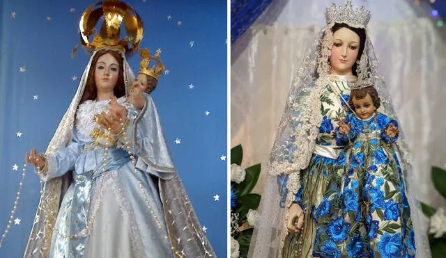Celebra el Día de la Virgen del Rosario enviando mensajes e imágenes. Foto: composición LR/El Carabobeño