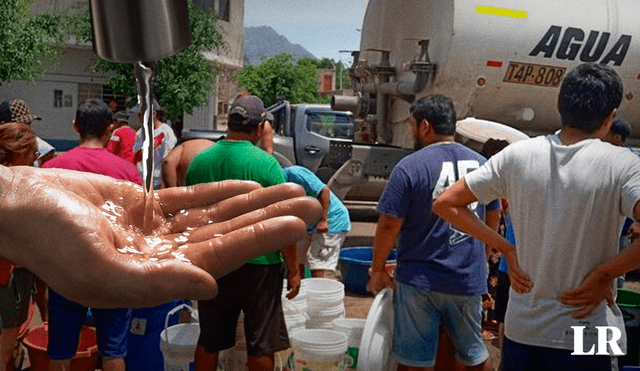 El corte de agua afectará a las zonas urbana y rural de Trujillo. Foto: composición LR Alvaro Lozano