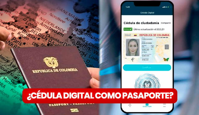 Este documento ahora serviría para viajar por diversos países sudamericanos. Descubre todo sobre la nueva opción que te ofrece la cédula digital en Colombia. Foto: composición LR/Pulzo/Jesús Avilés