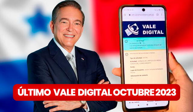 Revisa todo lo que se sabe sobre el último pago del Vale Digital HOY, 10 de octubre. Foto: composición LR/Nito Cortizo/Freepik