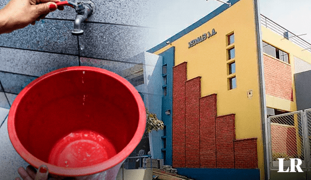 El corte de agua en La Libertad causa preocupación en los ciudadanos. Foto: composición Alvaro Lozano/ LR