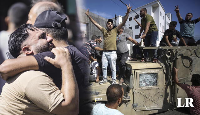 Conflicto entre Israel y Palestina se ha desatado la mañana del último sábado 7 de octubre y dejó múltiples víctimas. Foto: composición LR/EFE -RTVE/YouTube