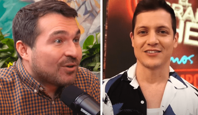 Giacomo Bocchio resaltó que Gino Pesaressi tenga clara su estrategia para ganar este reality. Foto: composición LR/YouTube/La Conversa con Julio César Luna/Lima Vaga - Video: TikTok/CiudadPe.Com