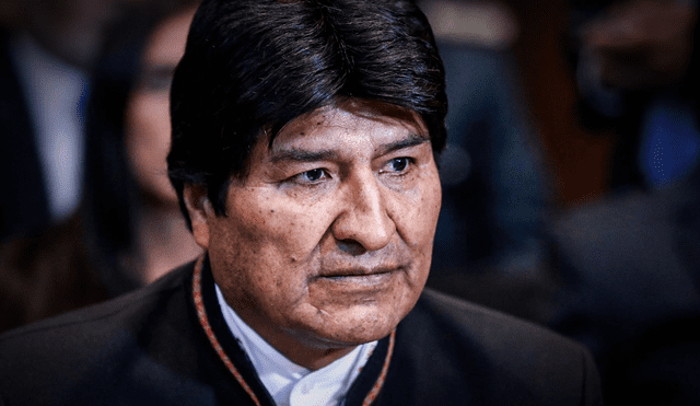 Evo Morales, expresidente de Bolivia. Foto: AFP