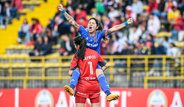 U. de Chile ganó a Olimpia y es líder del grupo B de la Copa Libertadores Femenina. Foto: U. de Chile