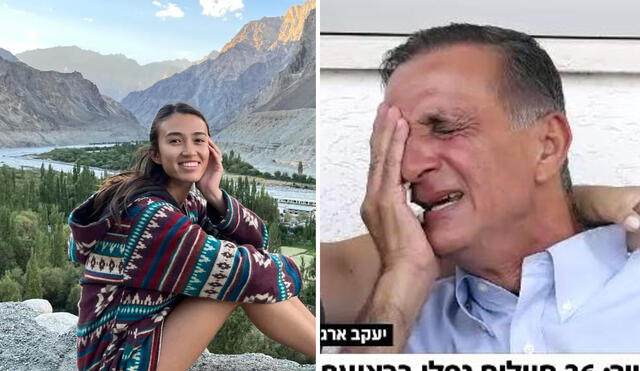 Noa Argamani habría sido secuestrada por los Hamás, grupo islamista palestino que atacó Israel. Foto: The Sun/Sky News - Video: @AlertaNews24/Twitter