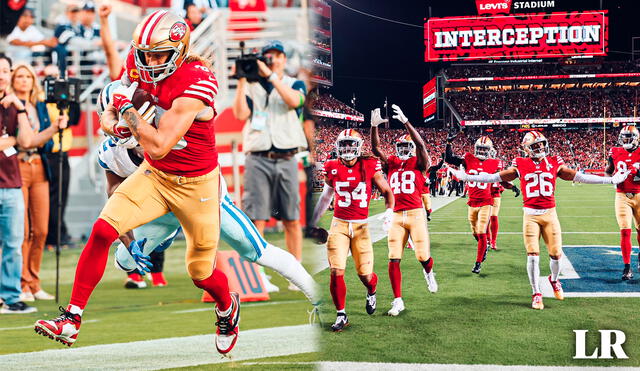 NFL: ¿A qué hora y dónde ver el juego entre Dallas Cowboys vs San Francisco  49ers?