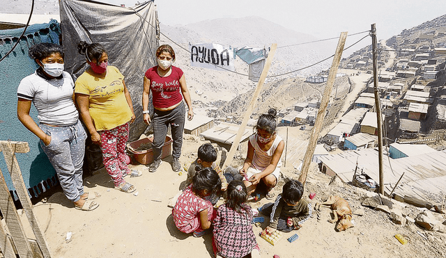 Los niveles de pobreza se van a mantener en el Perú según estimaciones recientes. Foto: difusión