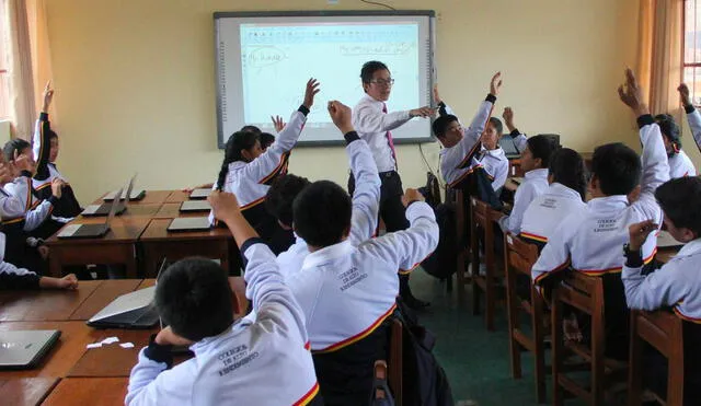 El año escolar 2023 está próximo a culminar. Foto: Defensoría del Pueblo