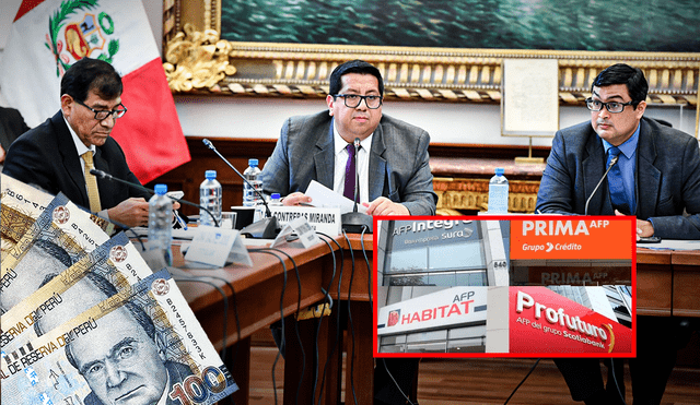 Conoce todos los detalles sobre la primera sesión de la Comisión de Economía del Congreso que debatió el retiro de fondos de AFP. Foto: composición de Jazmín Ceras/LR/MEF/Andina Conoce todos los detalles sobre la primera sesión de la Comisión de Economía del Congreso que debatió el retiro de fondos de AFP. Foto: composición de Jazmín Ceras/LR/MEF/Andina