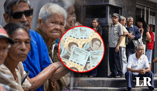 El Gobierno de Nicolás Maduro depositó 90 días (3 meses) de aguinaldos a los pensionados del Seguro Social (IVSS) en 2022. Foto: composición LR/AFP