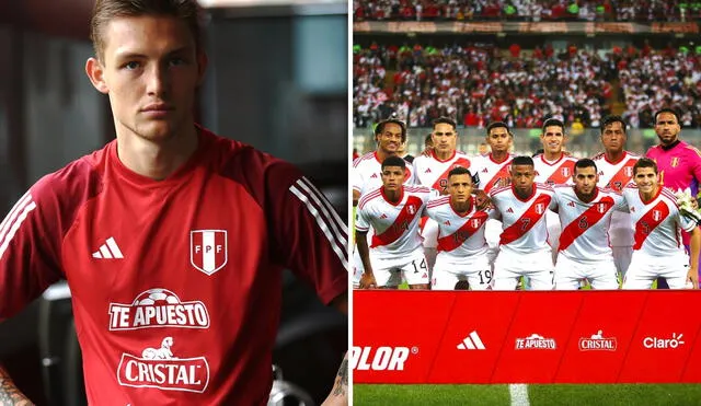 Oliver Sonne, el reciente jale de la Bicolor, nació en Dinamarca. Foto: composición LR/Facebook/Selección peruana de fútbol