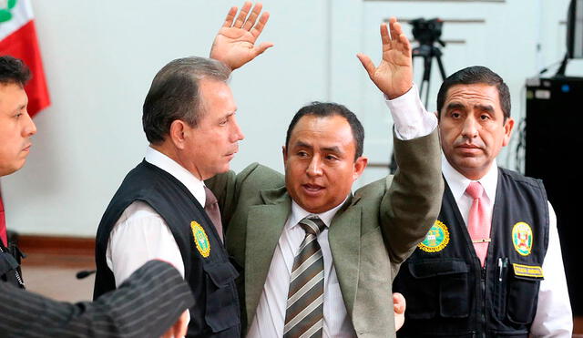 Santos fue sentenciado por el delito de colusión agravada. Foto: Andina