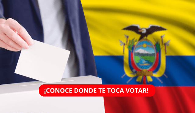 Sepa dónde ver su lugar de votación y cómo votar en estas Elecciones Ecuador 2023. Foto: composición LR/istock/CNE