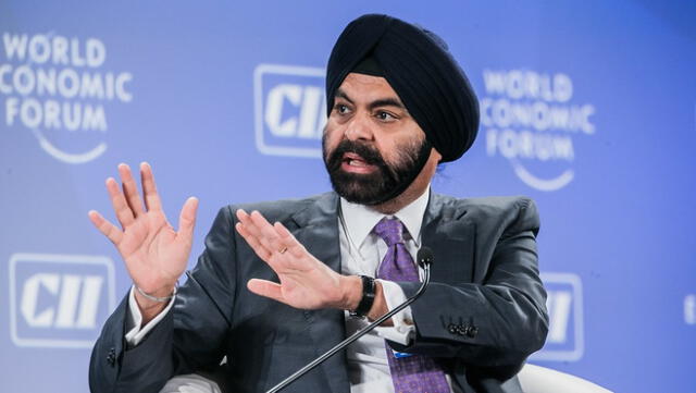 Ajay Banga preside el Banco Mundial desde junio de este año. Foto: BM