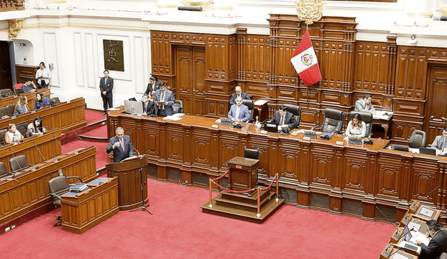 Pleno. Ministro Vicente Romero no supo fundamentar el denominado plan Boluarte y en el Legislativo piden su renuncia. Foto: difusión