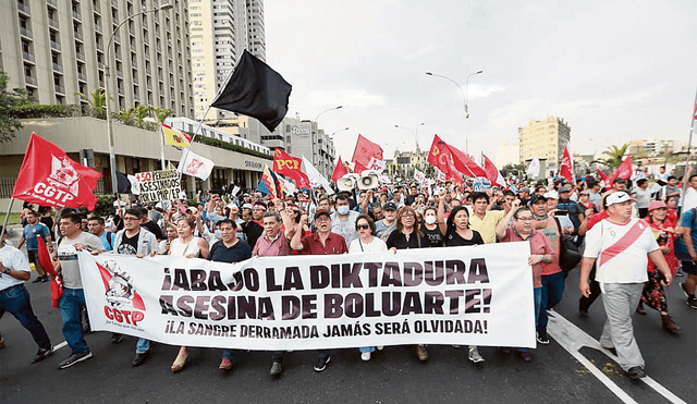 Marcha. Movilizaciones serán por el centro de Lima. Foto: Antonio Melgarejo/La República