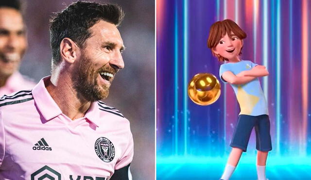 'Messi y los gigantes' es una nueva producción que estará enfocada, principalmente, al público infantil. Foto: composición LR/Instagram/Lionel Messi/Sony Pictures