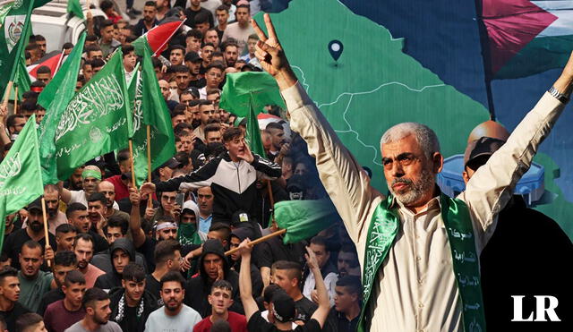 Yahya Sinwar, uno de los varios líderes del grupo Hamás. Foto: composición LR/AFP