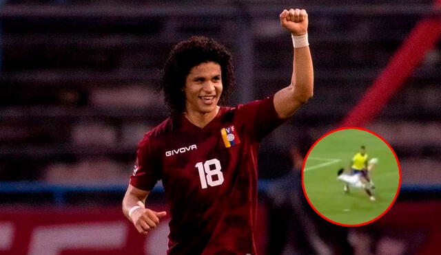 Conoce quién es Eduard Bello, el jugador que le anotó un golazo a Brasil. Foto: FVF