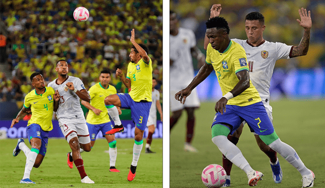 Repasa el resultado y los goles del juego de la Vinotinto vs. Brasil. Foto: composición LR/La Vinotinto