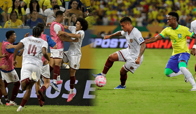 Brasil logró sacar el empate de local frente a Venezuela