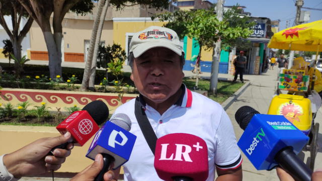 Héctor Galán pide declarar en emergencia su sector. Foto: Emmanuel Moreno/URPI-LR