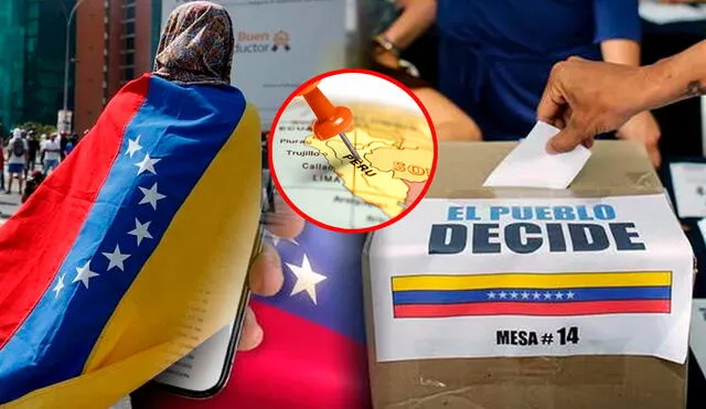 Dónde pueden votar los venezolanos en Perú en la Primaria 2023. Revisa aquí los locales d votación en Lima, Trujillo y Arequipa. Foto: Composición LR / Venezuela / Puntos de votación Primarias