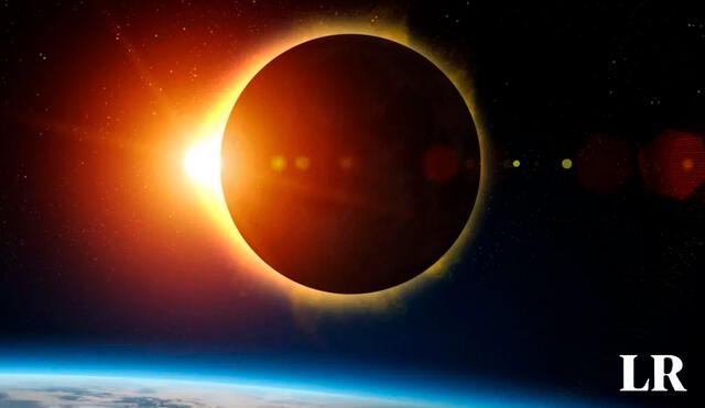 Se espera que el eclipse solar se aprecie en 40% de su totalidad en Paraguay. Foto: composición LR/GI