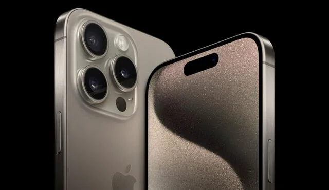 El iPhone 15 Pro Max ocupa el primer lugar del ranking. Foto: Apple