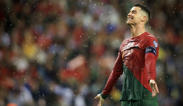 Cristiano Ronaldo es el capitán de la selección de Portugal. Foto: EFE