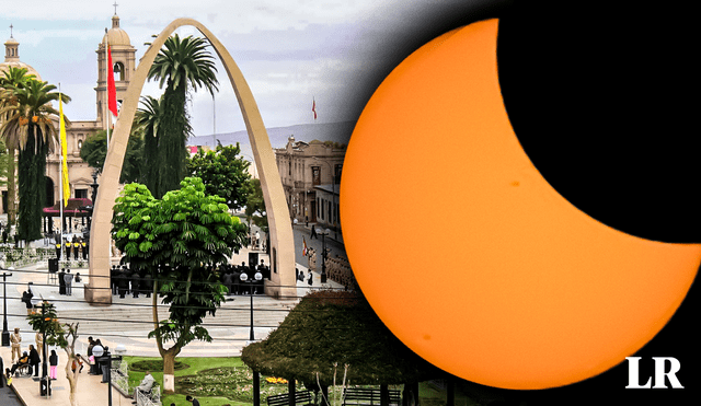 Eclipse solar fue visible en gran parte del Perú. Foto: composición LR