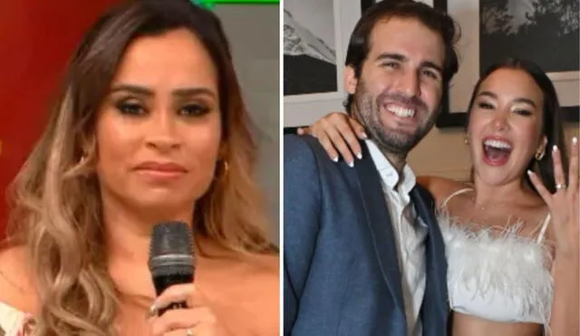 Ale Fuller anunció su ruptura con Francesco Balbi a un mes de celebrar su boda. Foto: Composición LR/Captura América TV/Ale Fuller/Instagram