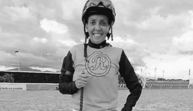 María Alejandra Bruzual falleció mientras corría en una válida en el hipódromo de Valencia, en Venezuela. Foto:  Oficial Hinava